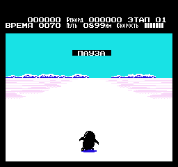 Antarctic Adventure (J) — скриншот игры