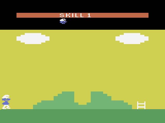 Smurf - Rescue in Gargamel's Castle (Smurf, Smurf Action) — game screenshot
