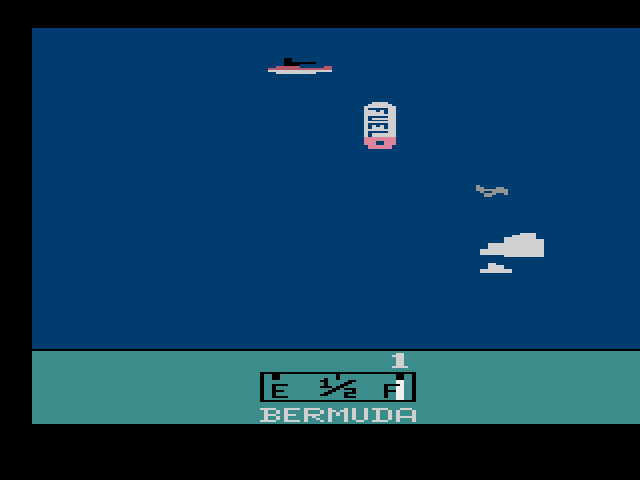 Bermuda (AKA River Raid) — скриншот игры