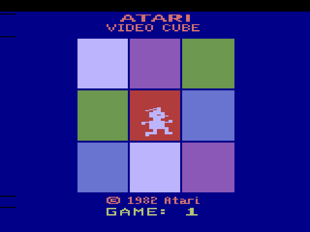 Atari Video Cube — game screenshot