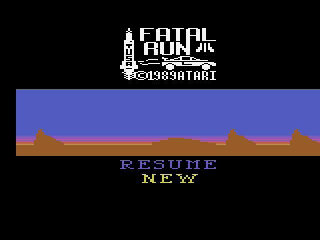 Fatal Run (Ultimate Driving) — game screenshot