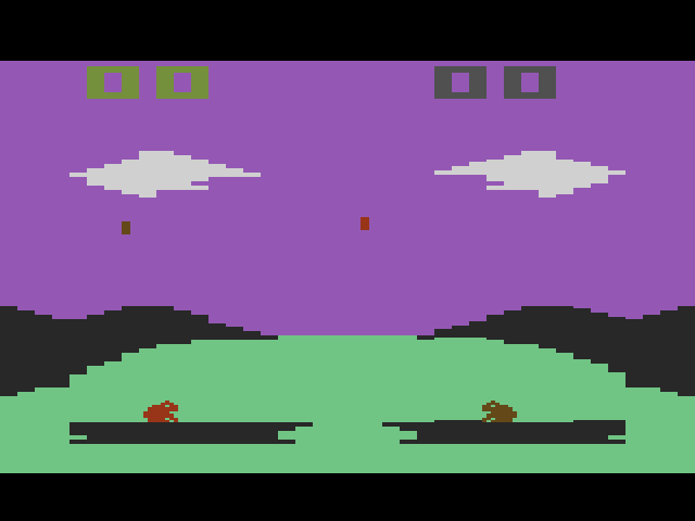 Die hungrigen Froesche (AKA Frogs and Flies) — скриншот игры