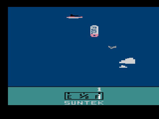 Bermuda, The (AKA River Raid) — скриншот игры