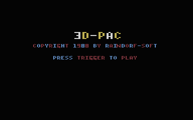 3d-Pac — скриншот игры
