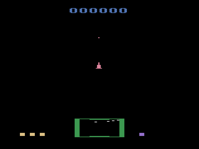 Asteroid Belt (AKA Asteroid Fire) — game screenshot
