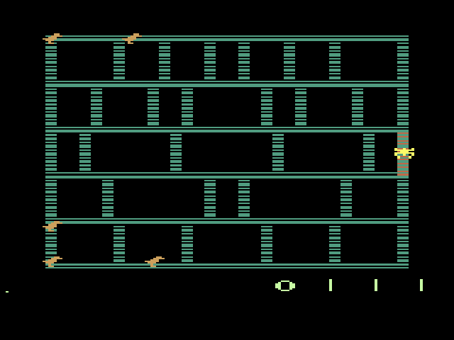 Spiderdroid (AKA Amidar) — скриншот игры