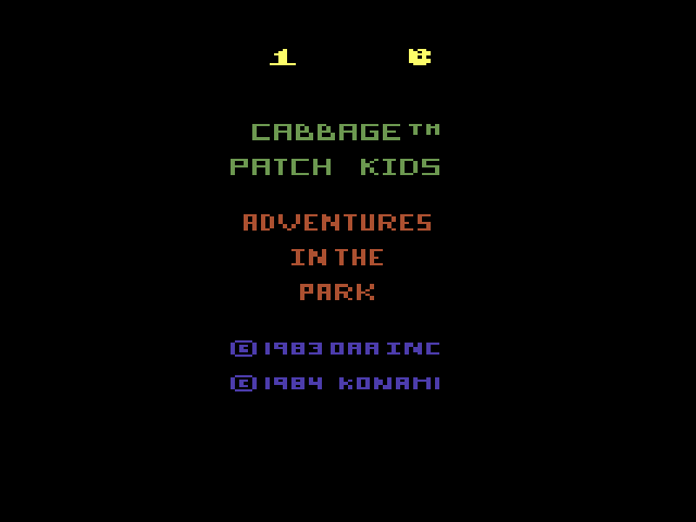 Cabbage Patch Kids - Adventures in the Park (09-13-1984) (Coleco - Individeo, Ed Temple) (Prototype) — скриншот игры