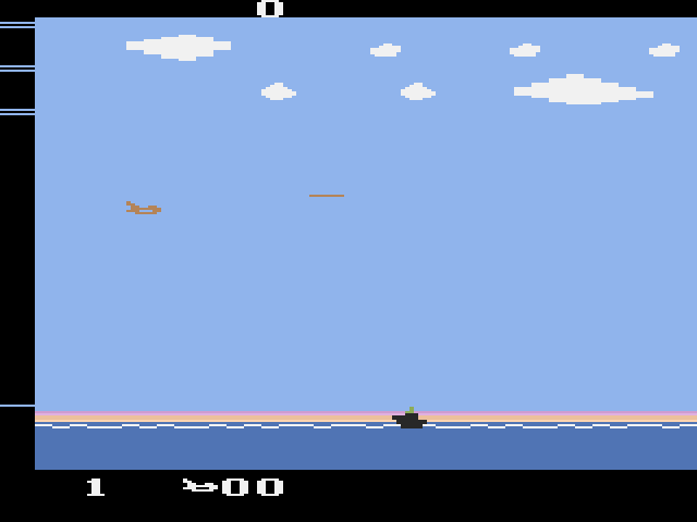 Marineflieger - River Raid II (AKA Seahawk) — скриншот игры