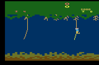 Jungle Hunt — скриншот игры