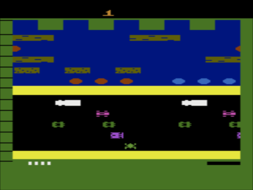 Frogger — game screenshot