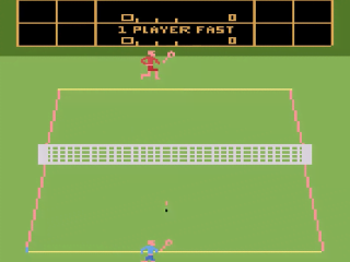 RealSports Tennis — скриншот игры