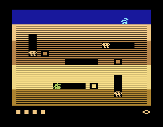 Dig Dug — скриншот игры