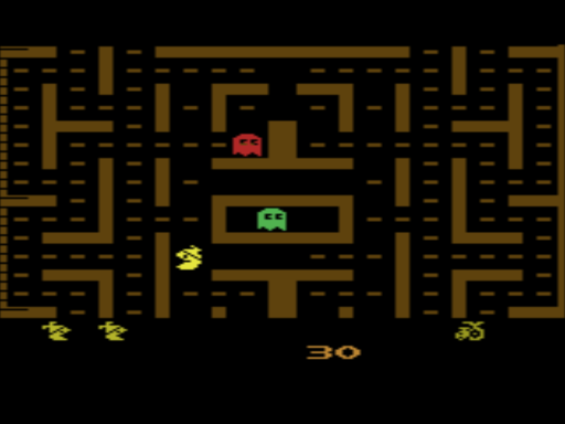 Jr. Pac-Man — скриншот игры