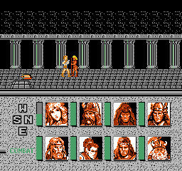 Advanced Dungeons & Dragons - Heroes of the Lance (USA) — скриншот игры
