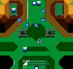 Alpha Mission (Europe) — скриншот игры