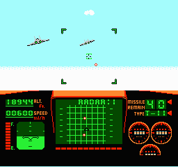 Top Gun (USA) — скриншот игры