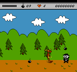 Adventures of Rocky and Bullwinkle and Friends, The (USA) — скриншот игры